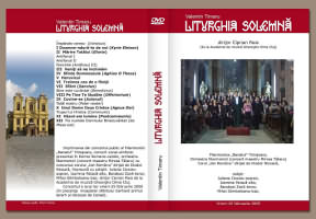DVD cover for Liturghia solemnă