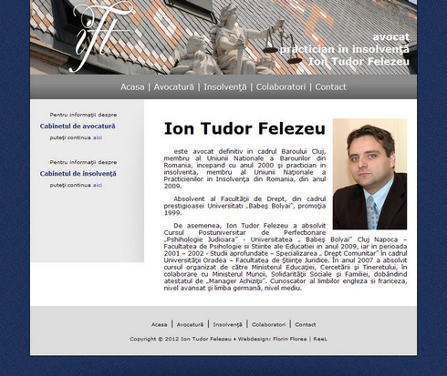 site-ul avocatului Felezeu