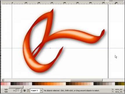 Inkscape video tutorials - digital calligraphy